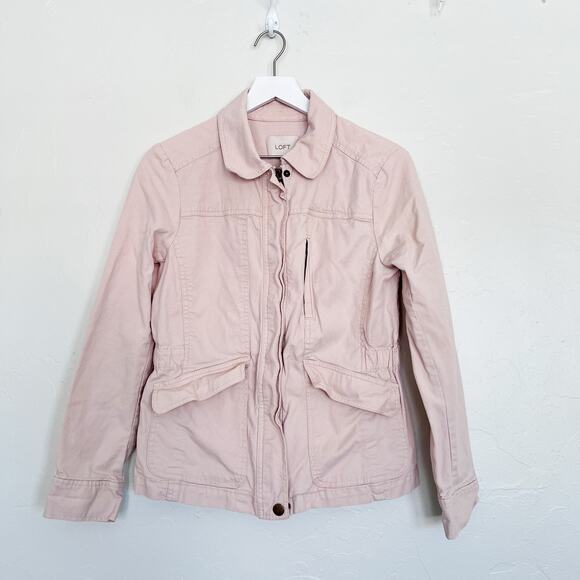 LOFT Light Blush Pink Jacket Medium - Picture 4 of 4